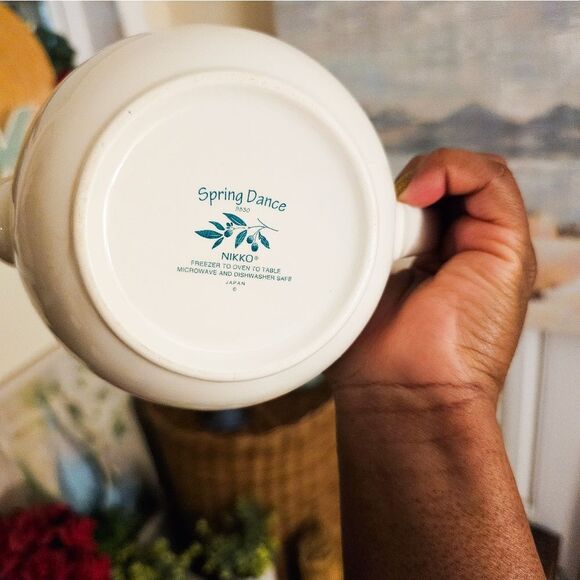 NEW Nikko Spring Dance 9830 Mini Floral Tea Pot – Made in Japan - Picture 4 of 15